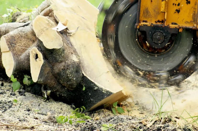 Stump Grinding Included
